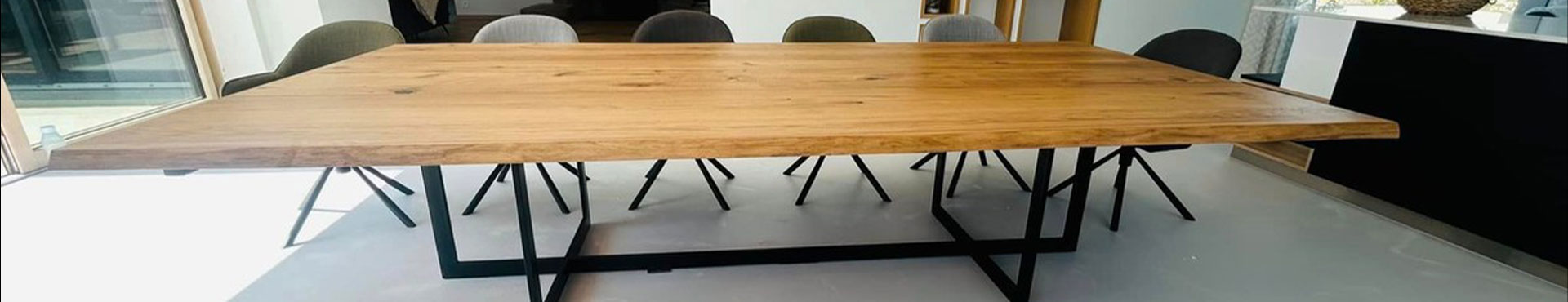 Pieds de table fait main en Alsace